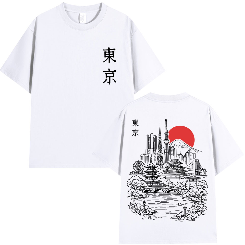 Vintage Fashion Tokyo - Camiseta gráfica de viaje estilo japonés