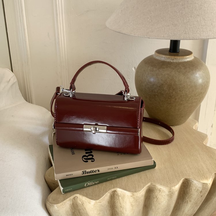 Vintage Fashion In Paris - Bolso Bandolera de Cuero de Alta