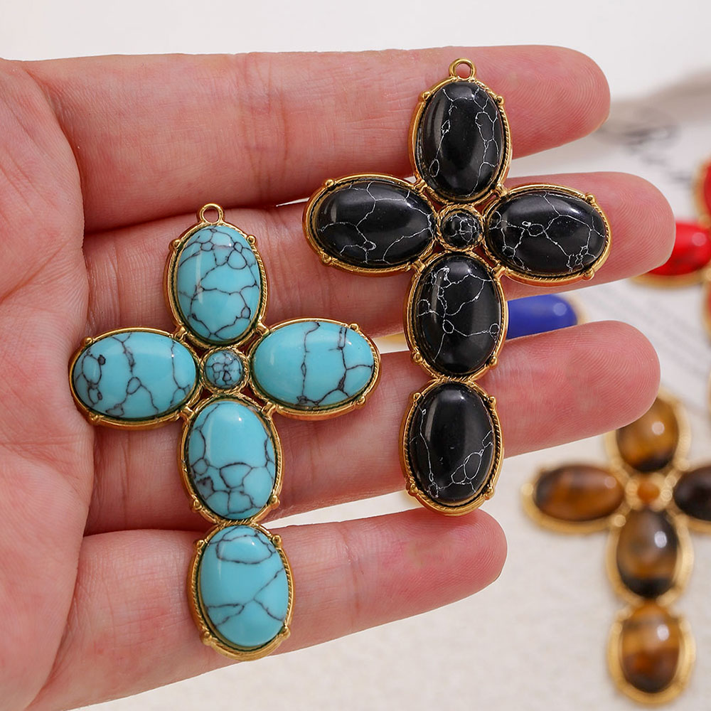 Vintage Fashion Blog - Dijes de Acero Inoxidable, Colgante de
