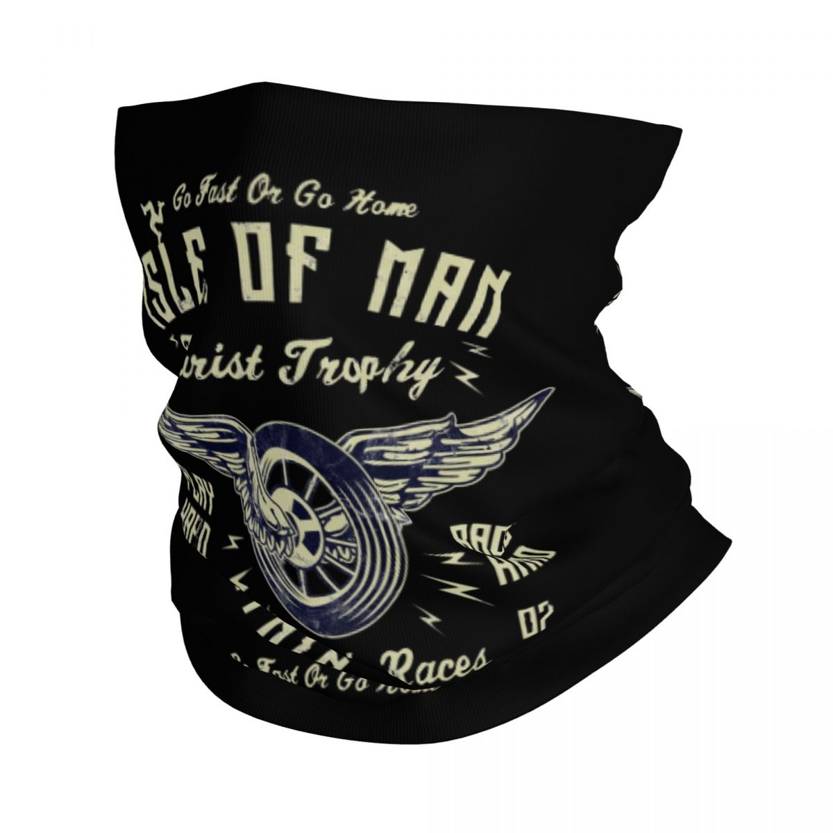 Vintage Fashion Wheel - Isle Of Man Racing-Bandana Vintage para