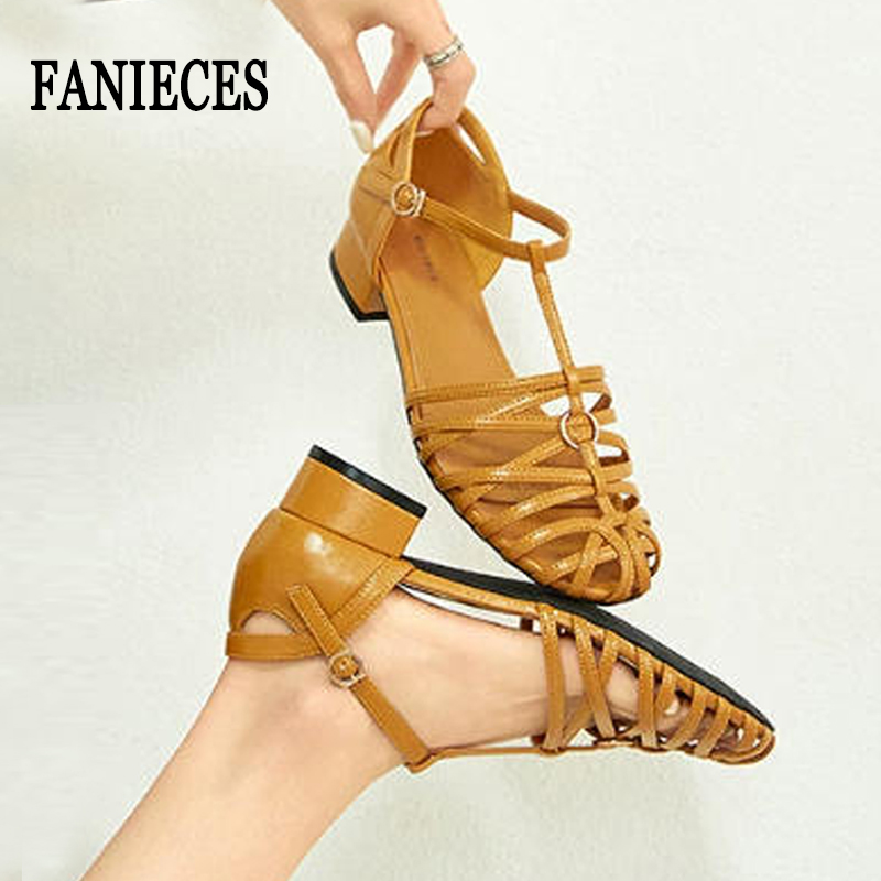 Vintage Fashion Dresses - Sandalias Romanas de Talla Grande para