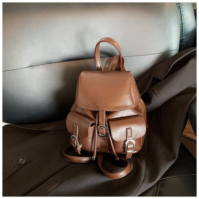Vintage Fashion In Paris - Bolso de hombro de cuero elegante