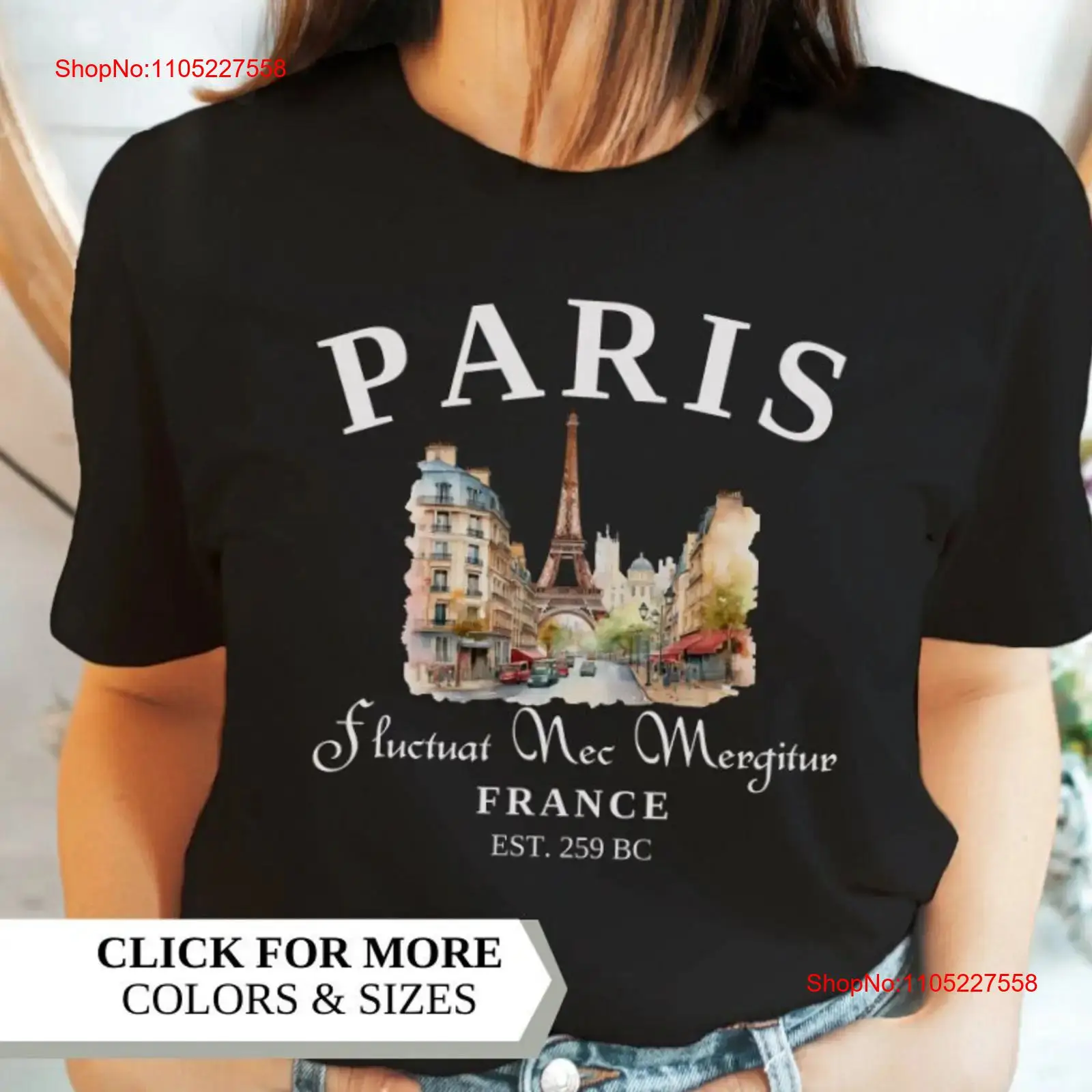 Vintage Fashion In Paris - Camiseta de París, Francia, estilo vintage,
