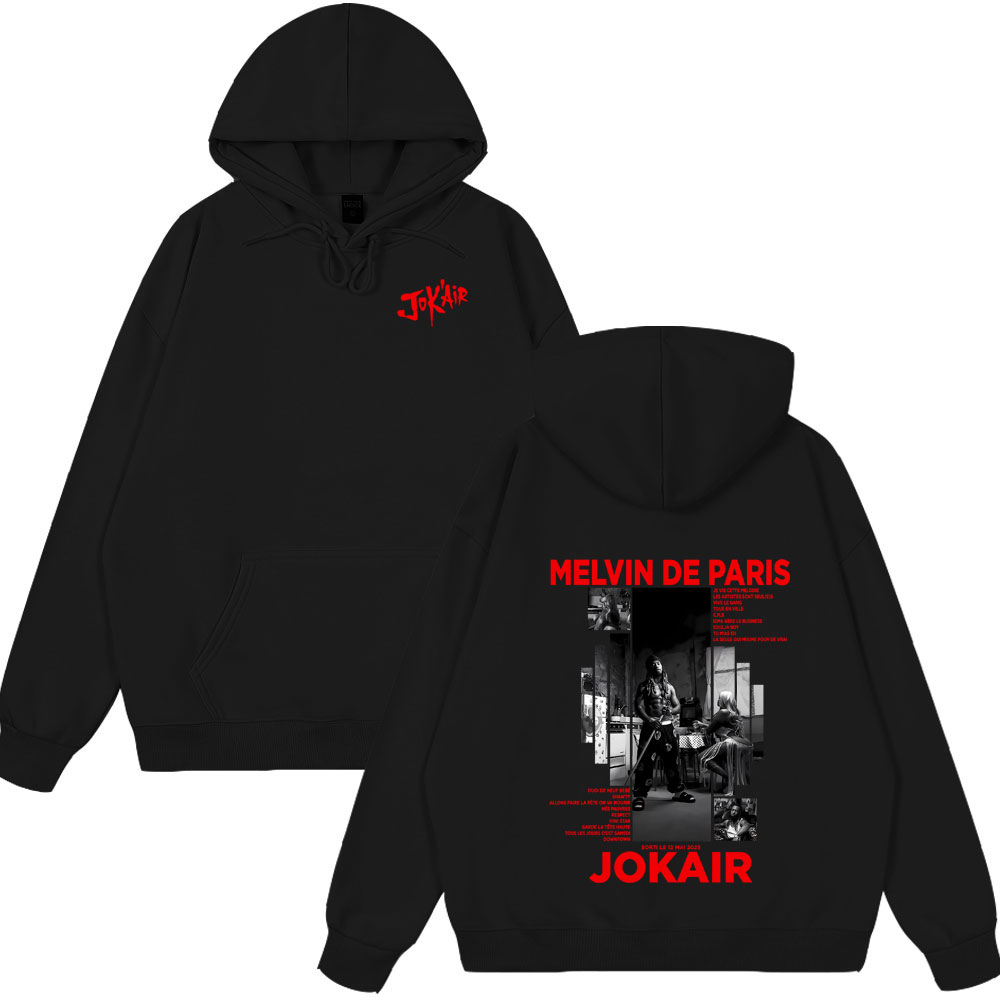 Vintage Fashion In Paris - Rapero Jok'air Melvin De París Sudadera
