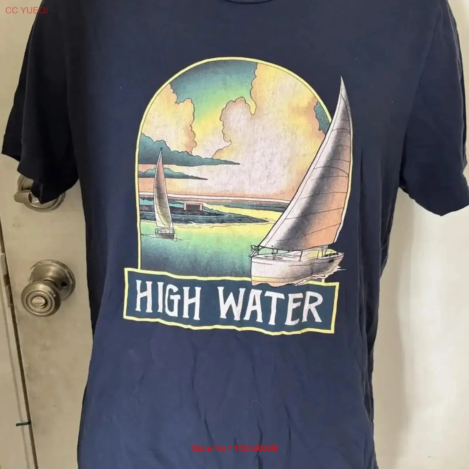 Vintage Fashion Org - Camiseta Org Jack White HIGH WATER