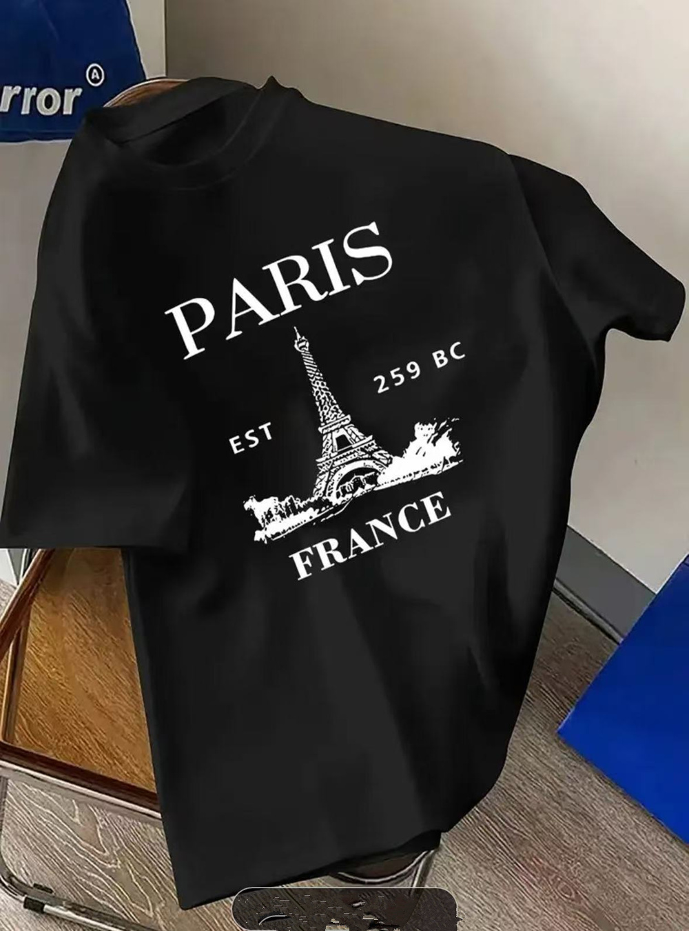 Vintage Fashion In Paris - Camiseta de moda vintage para hombre