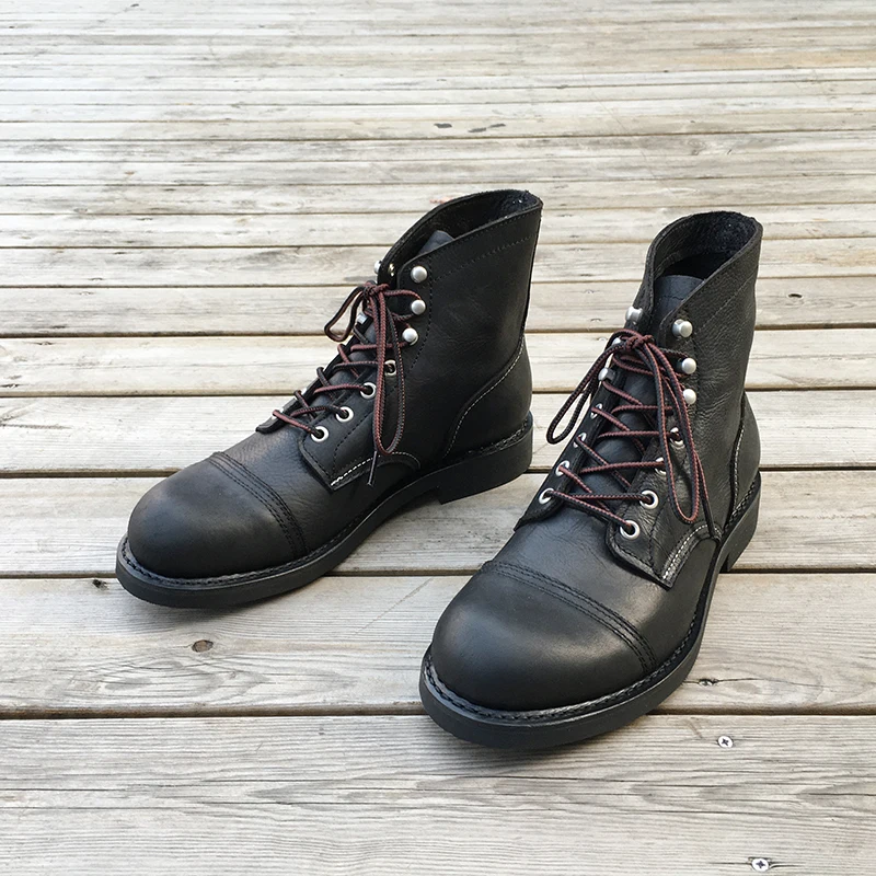 Vintage Fashion Dresses - Nuevos zapatos para hombre, botas Vintage