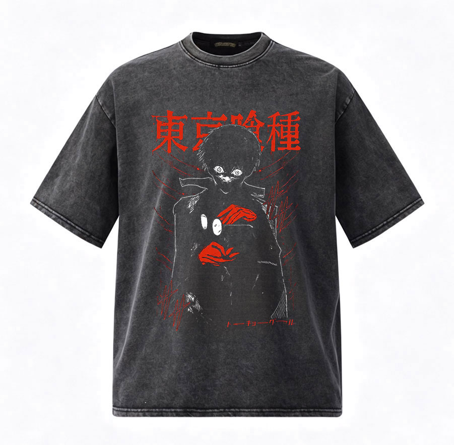 Vintage Fashion Tokyo - Camisetas Vintage Lavadas de Anime Tokyo
