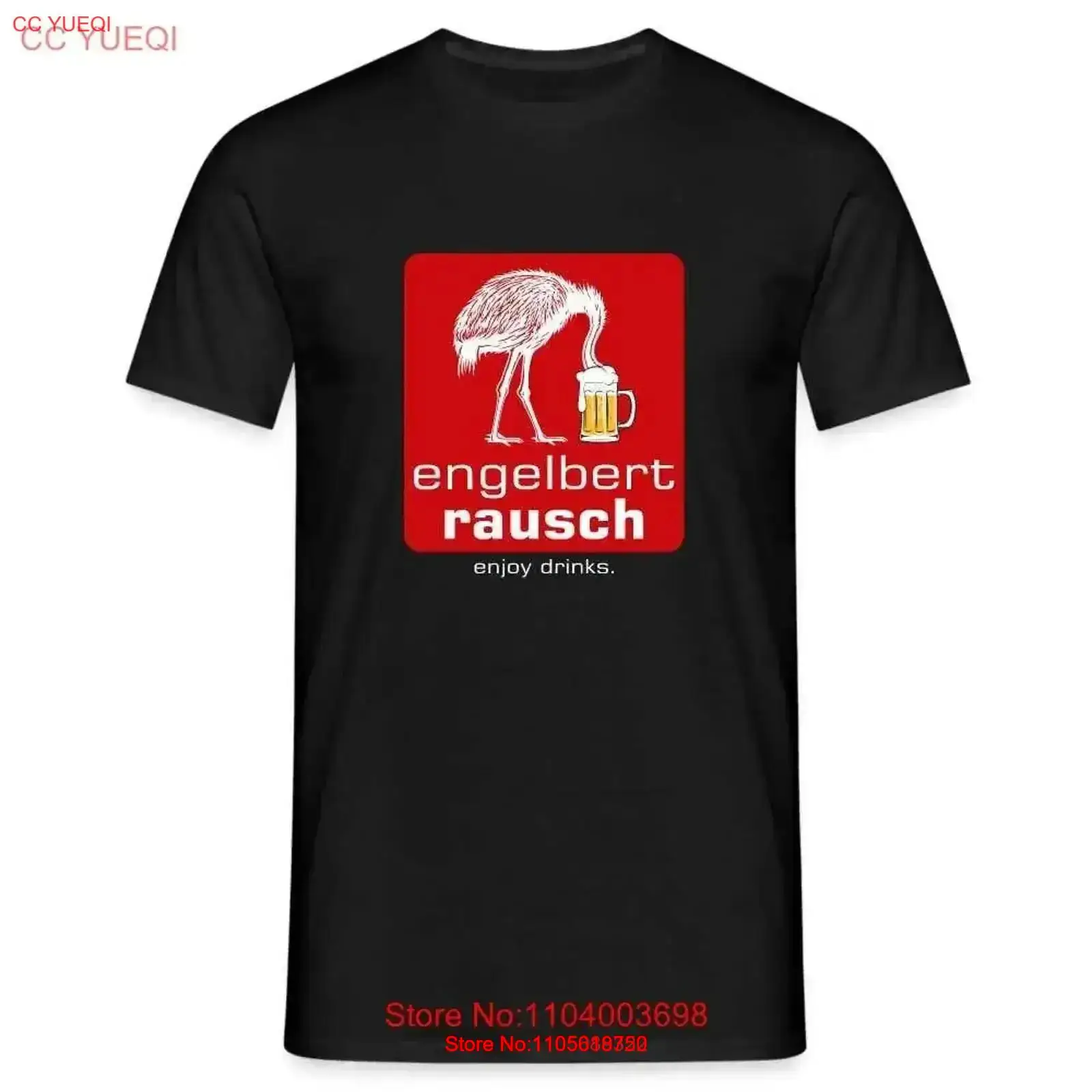 Vintage Fashion Ideas - Camiseta de cerveza Engelbert Rausch, diseño