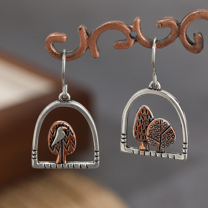 Vintage Fashion Ideas - Pendientes colgantes creativos con forma de