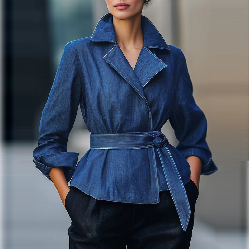 Vintage Fashion For Women - Chaqueta Vaquera de Moda Otoño-Primavera 2026