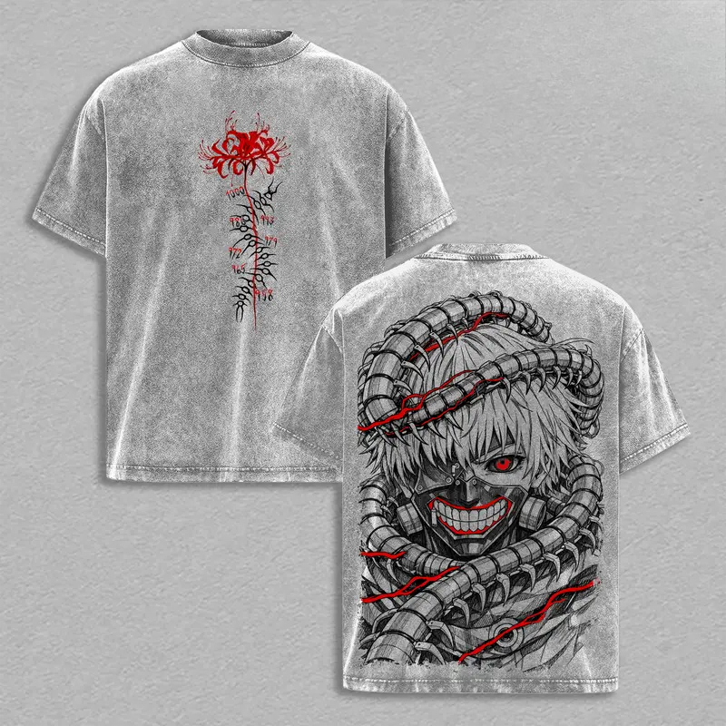 Vintage Fashion Tokyo - Camiseta Retro Manga Kaneki Ken Tokyo