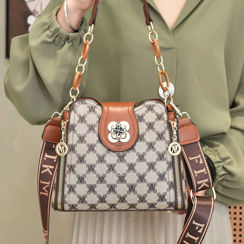Bolso de hombro con estampado  - Vintage Fashion For Women reseña y precio