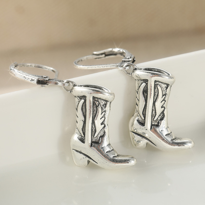 Pendientes colgantes plateados - Vintage Fashion Ideas reseña y precio