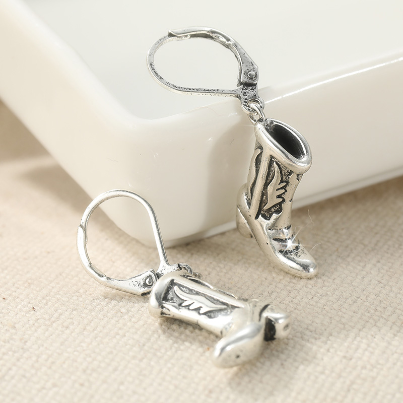 Pendientes colgantes plateados - Vintage Fashion Ideas reseña y precio