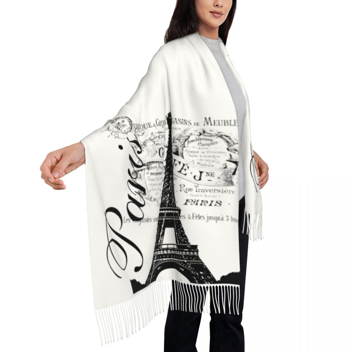 Bufanda de la Torre Eiffel Vin - Vintage Fashion In Paris reseña y precio