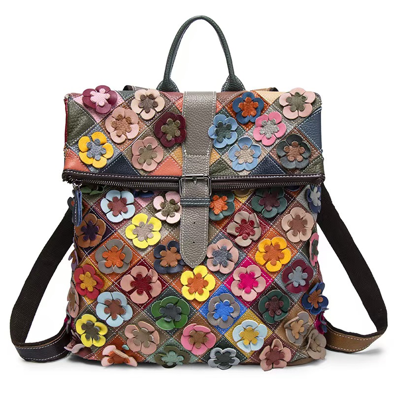 Mochila Vintage de Cuero Genui - Vintage Fashion For Women reseña y precio