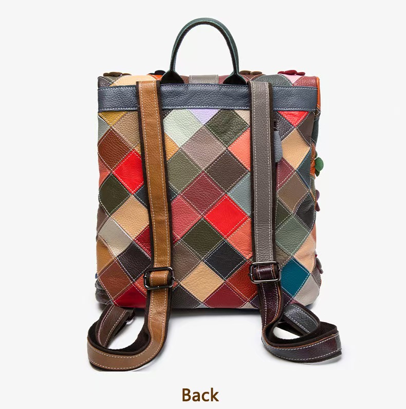 Mochila Vintage de Cuero Genui - Vintage Fashion For Women reseña y precio