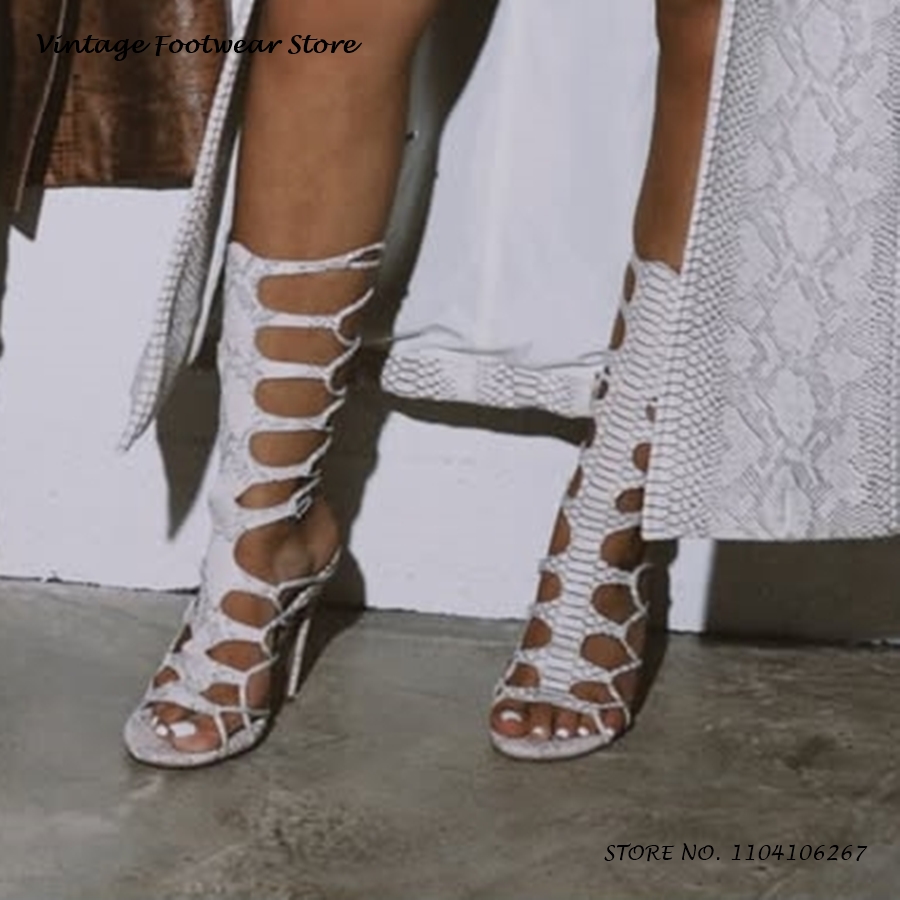 Sandalias de gladiador recorta - Vintage Fashion Dresses reseña y precio