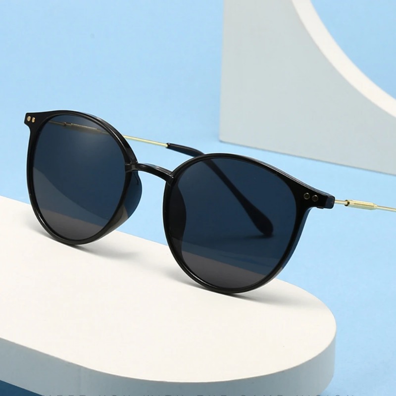 Nuevas gafas de sol redondas v - Vintage Fashion De reseña y precio