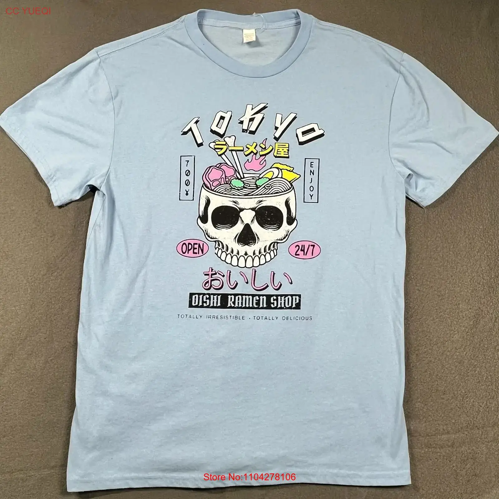 Camiseta Tokyo Oishi Ramen Sho - Vintage Fashion Tokyo reseña y precio
