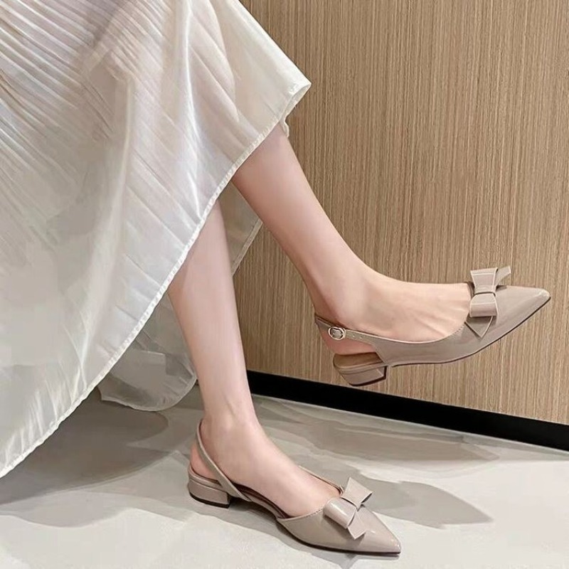 Zapatos de Tacón Medio Bow Gen - French Vintage Fashion reseña y precio