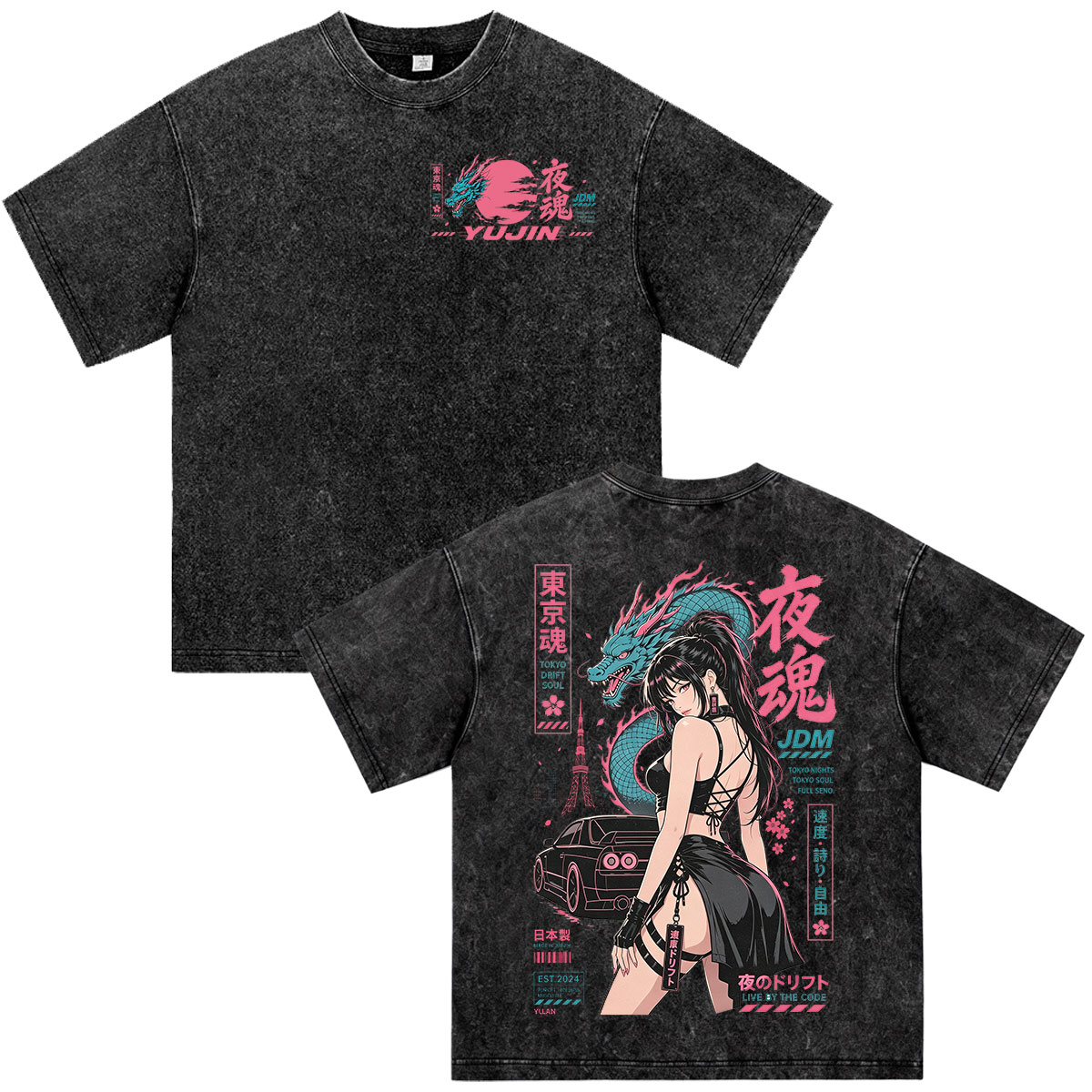 Camiseta Vintage de Anime Init - Vintage Fashion Tokyo reseña y precio