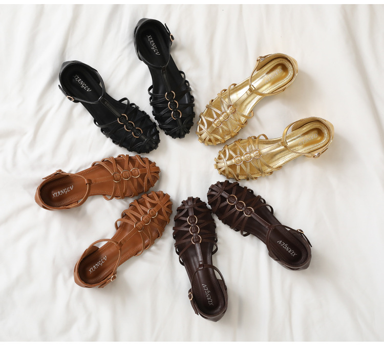 Sandalias Romanas de Talla Gra - Vintage Fashion Dresses reseña y precio