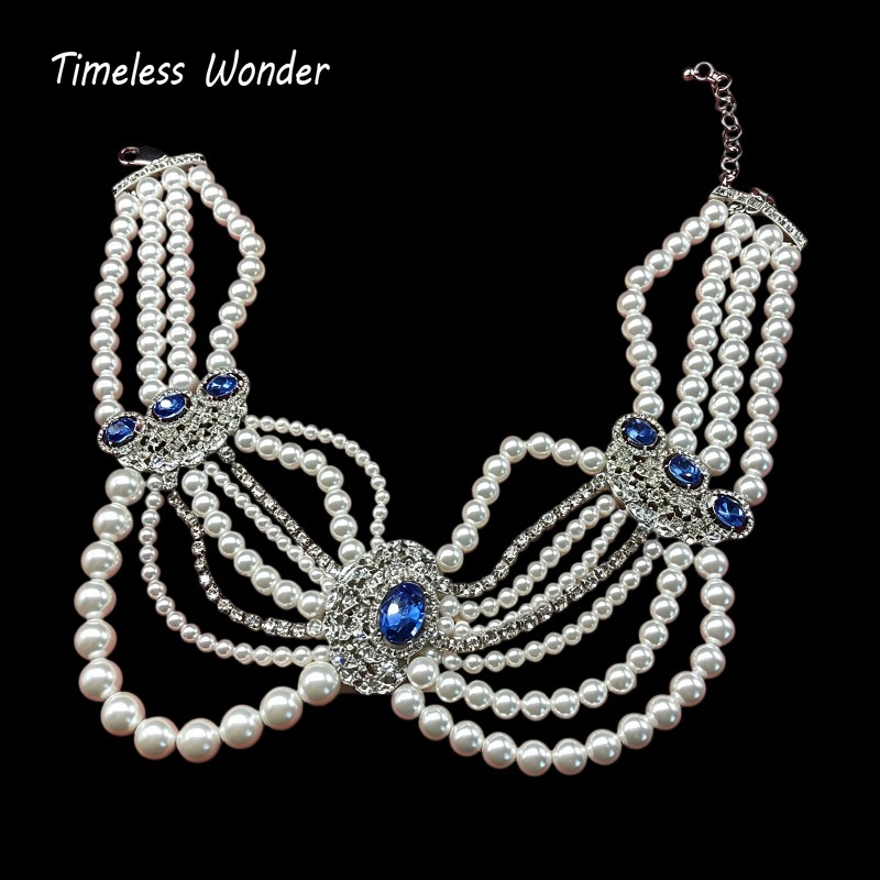 Collar de Zirconia con Diseño  - Vintage Fashion Runway reseña y precio
