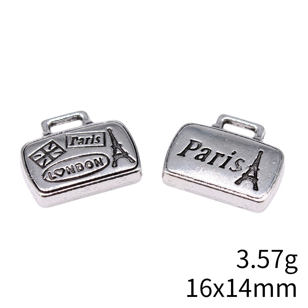 10 piezas de 16x14mm (0.63x0.5 - Vintage Fashion In Paris reseña y precio