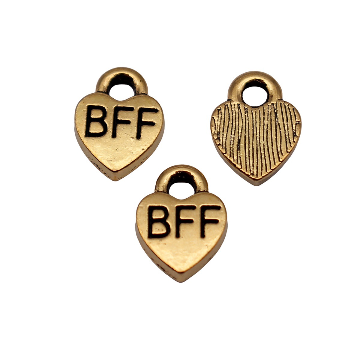 40 Piezas de Dijes de Corazón  - Vintage Fashion Blog reseña y precio