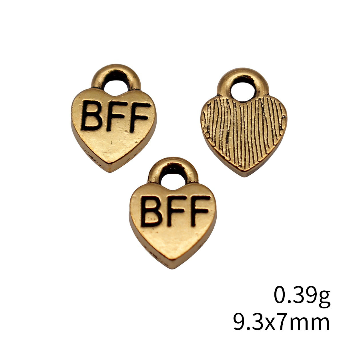 40 Piezas de Dijes de Corazón  - Vintage Fashion Blog reseña y precio