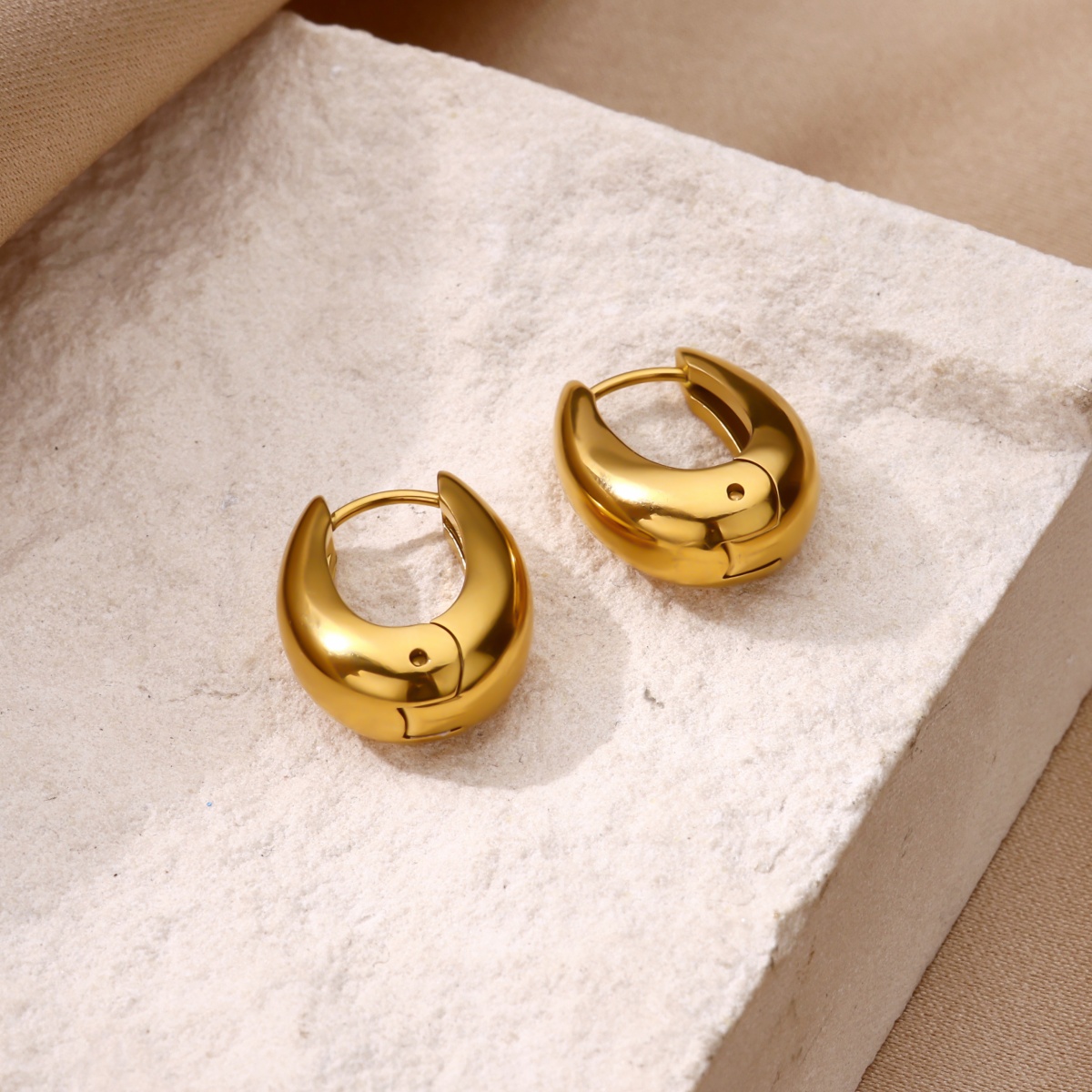 Pendientes de Aro Ovalados Peq - Vintage Fashion Ideas reseña y precio