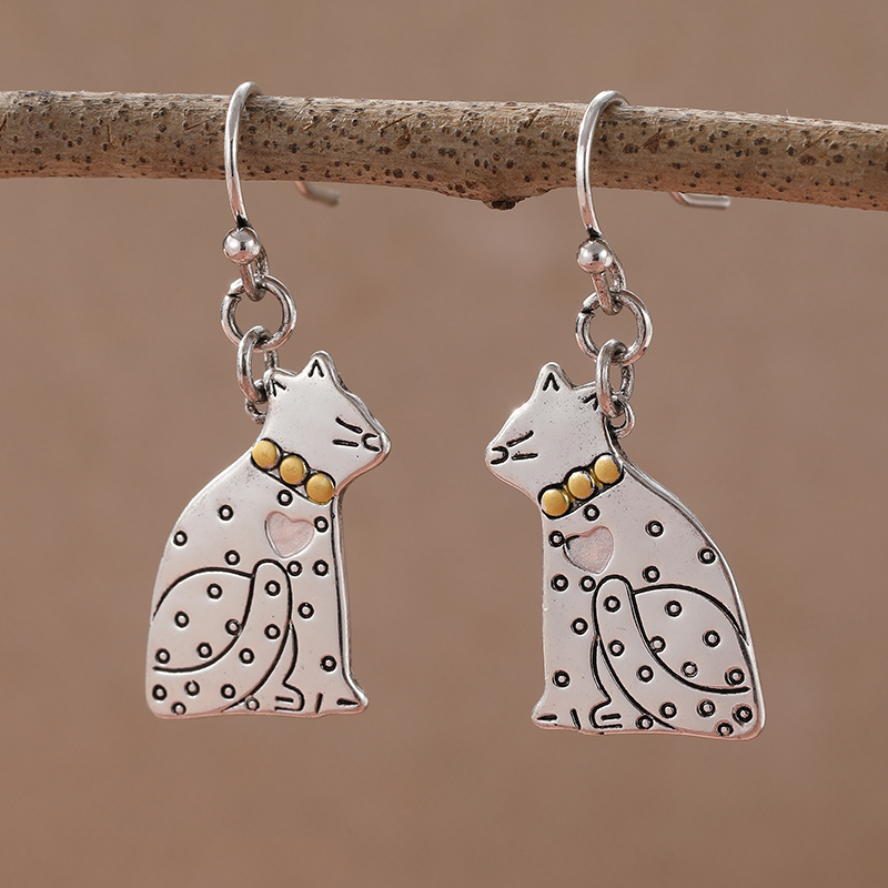 Pendientes colgantes con forma - Vintage Fashion Ideas reseña y precio