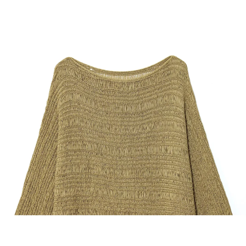 Suéter de Punto con Cuello Bar - Vintage Fashion For Women reseña y precio