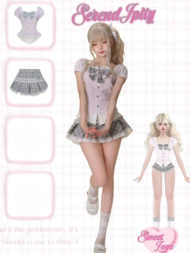 Conjunto de 2 Piezas Estilo Pr - V Vintage Fashion reseña y precio