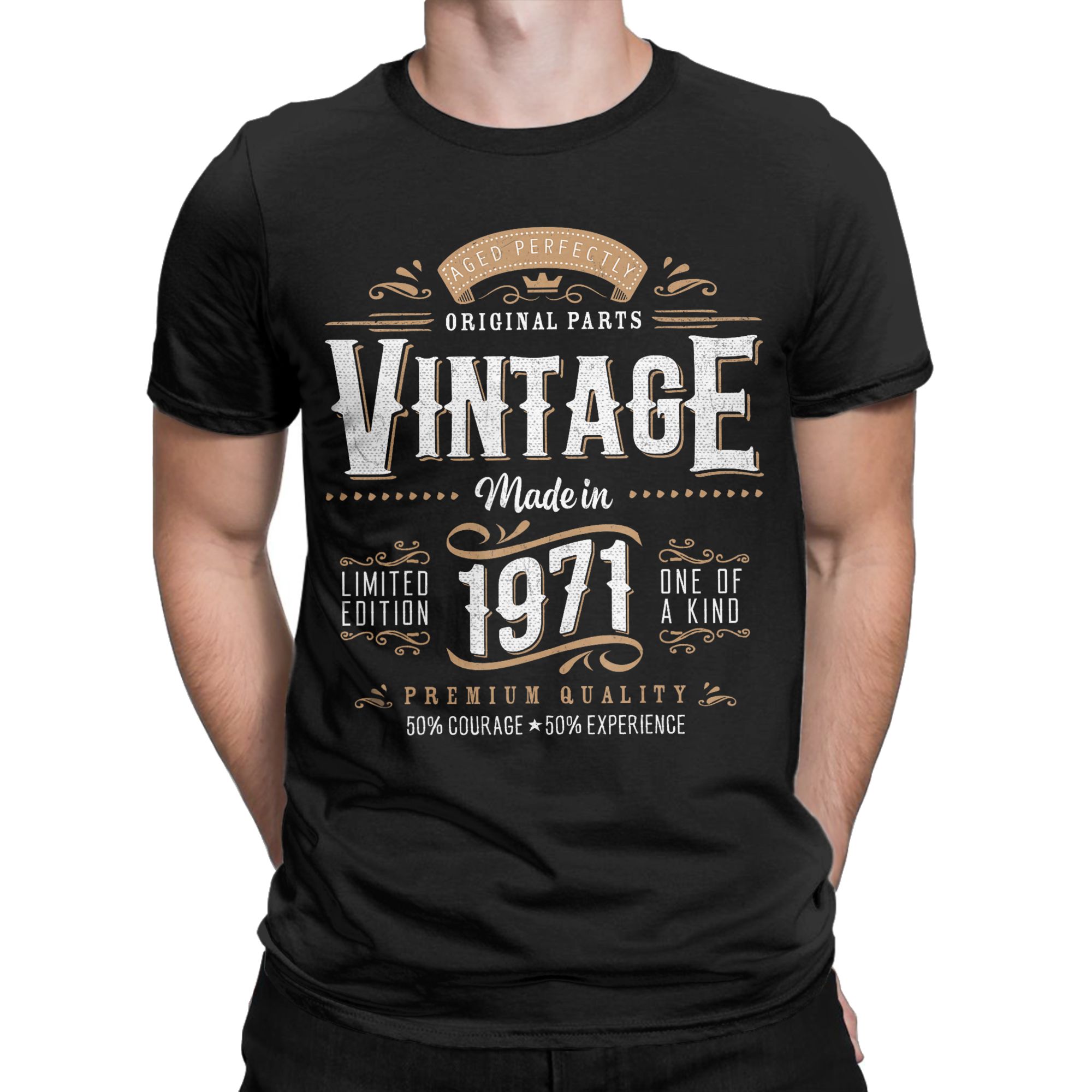 Camiseta Vintage 1971 con etiq - Vintage Fashion Ideas reseña y precio