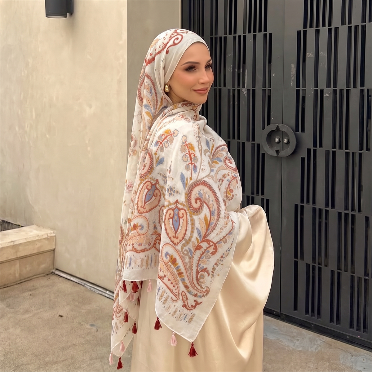 Pañuelo Hijab Vintage con Esta - Vintage Fashion For Women reseña y precio