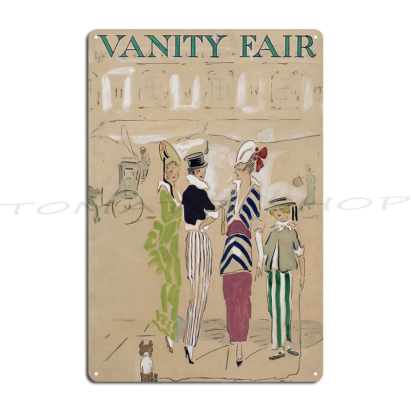 Placa Metálica Decorativa con  - Vintage Fashion Magazine Covers reseña y precio