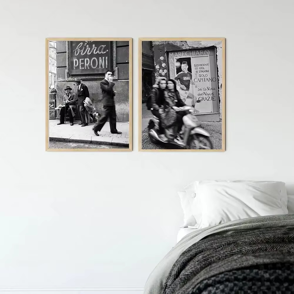 Póster de pared con estampado  - Vintage Fashion In Paris reseña y precio