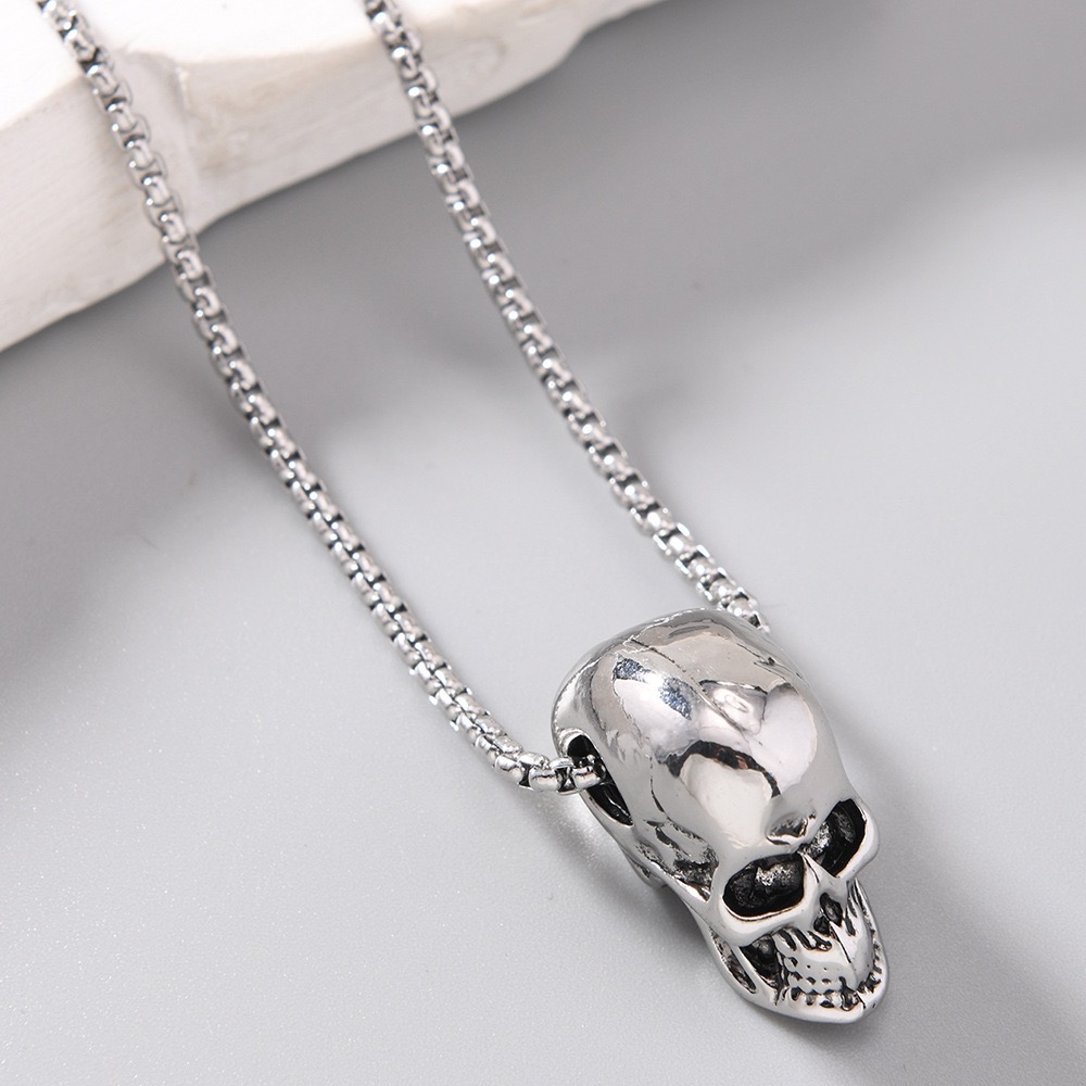 Collar de calavera de aleación - Vintage Fashion Ideas reseña y precio
