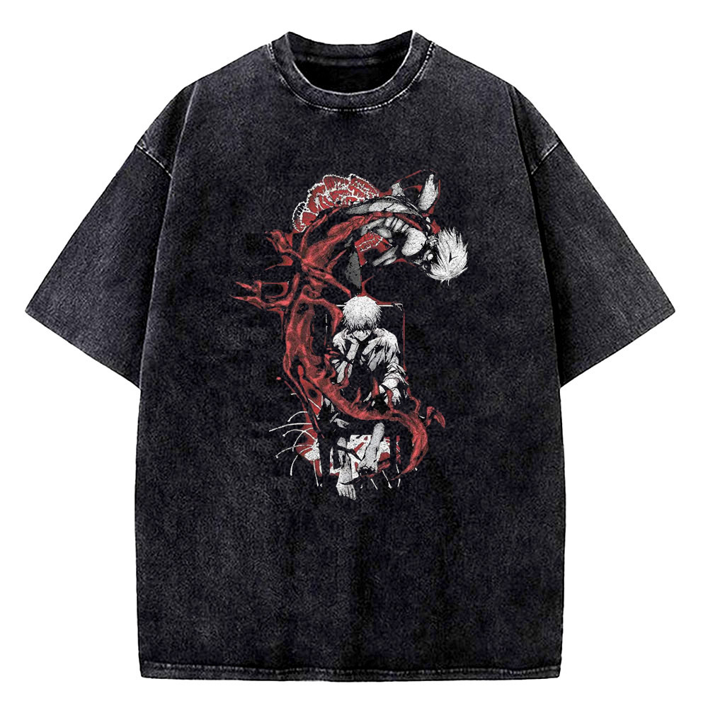 Camiseta de algodón lavado est - Vintage Fashion Tokyo reseña y precio