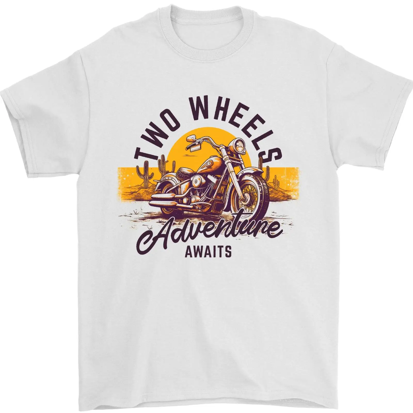 Camiseta para hombre 2 Wheels  - Vintage Fashion Wheel reseña y precio