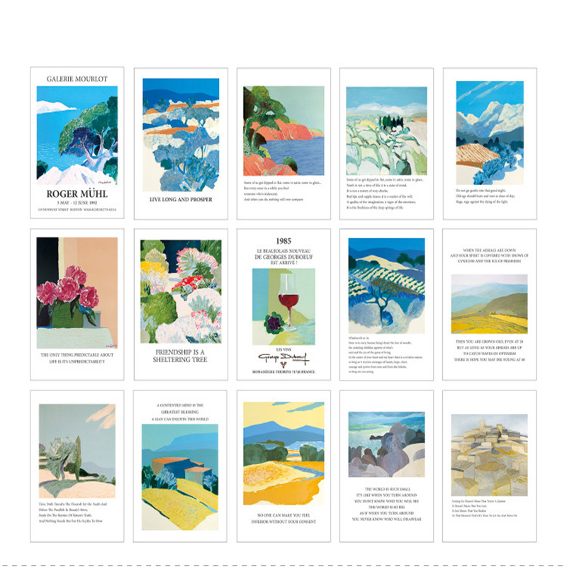 15 hojas postales Vintage, cub - Vintage Fashion Magazine Covers reseña y precio