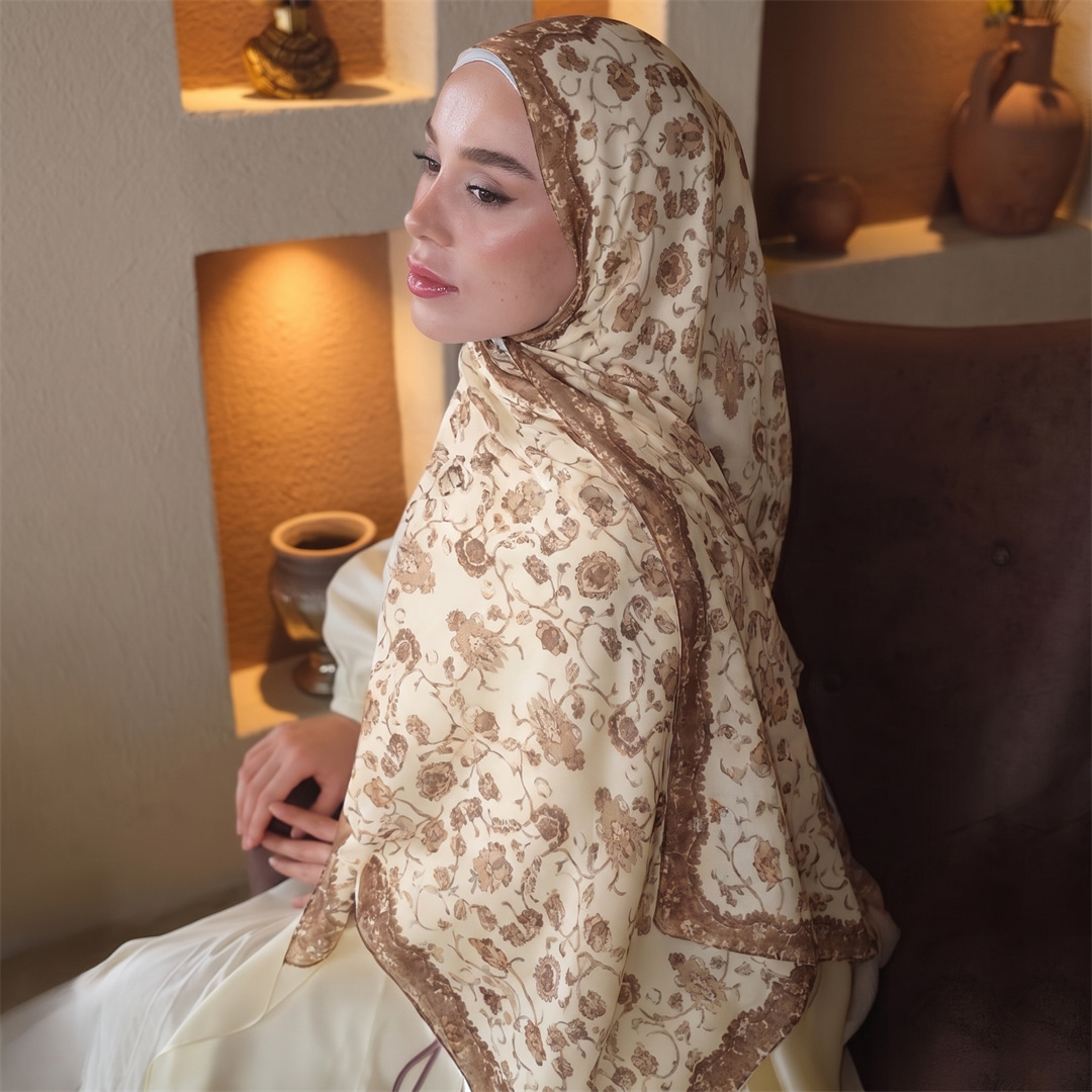 Hiyab con Estampado Floral Vin - Vintage Fashion For Women reseña y precio