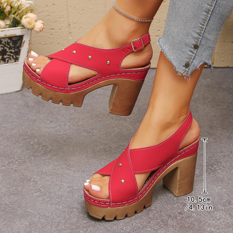 Sandalias de gladiador con cor - Vintage Fashion Dresses reseña y precio