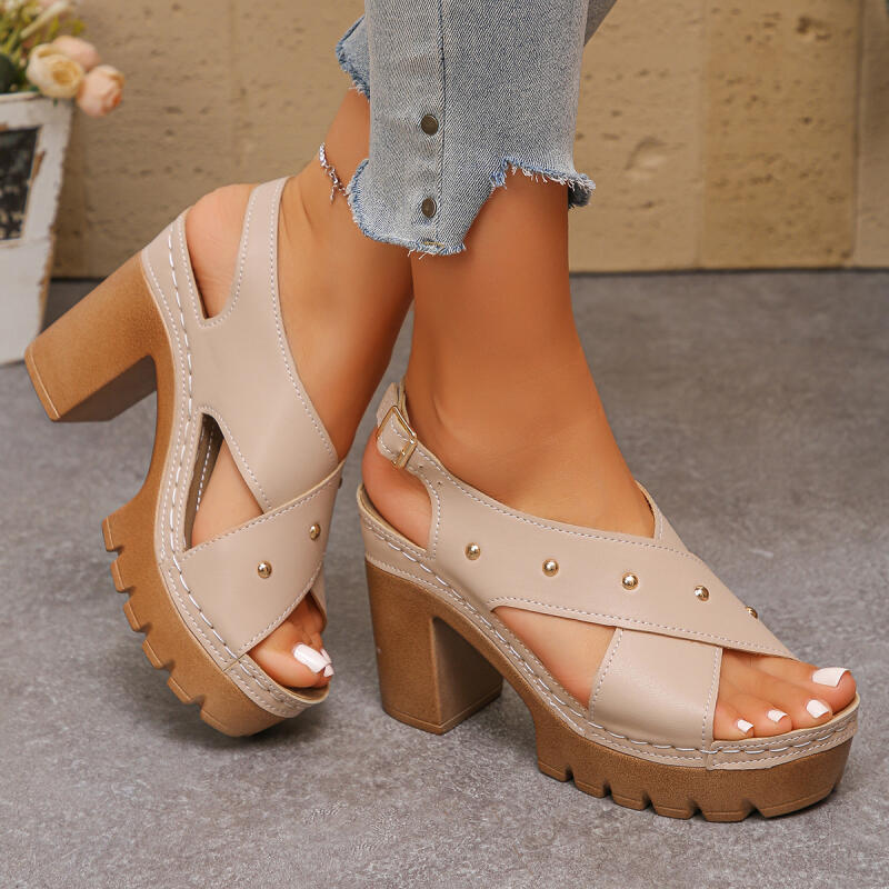 Sandalias de gladiador con cor - Vintage Fashion Dresses reseña y precio