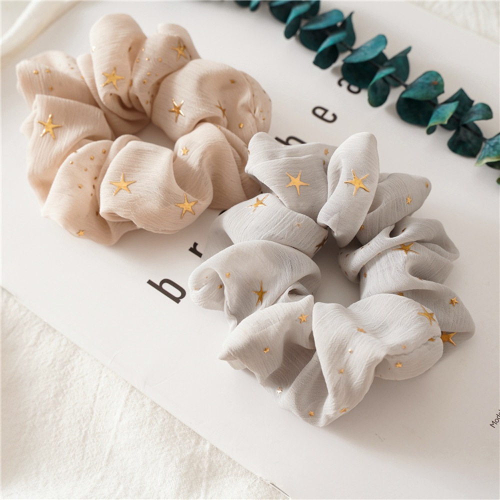 1/5 Uds. Scrunchie estampado e - Vintage Fashion Looks reseña y precio