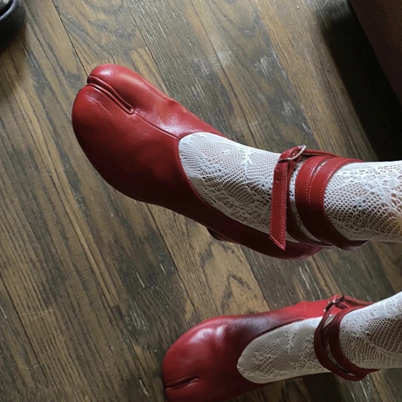 Zapatos de tacón alto de cuero - Vintage Fashion Dresses reseña y precio